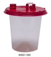 Liner Suction Canister Thin-Wall w/Filter w/Lid  .. .  .  